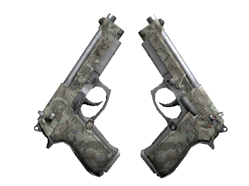 CS2 Skin Dual Berettas Heist