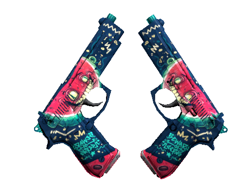 CS2 Skin Dual Berettas Melondrama