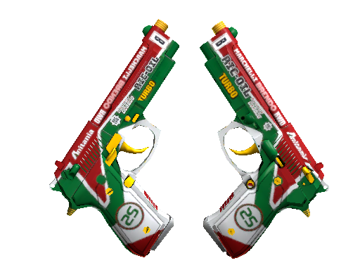 CS2 Skin Dual Berettas Twin Turbo