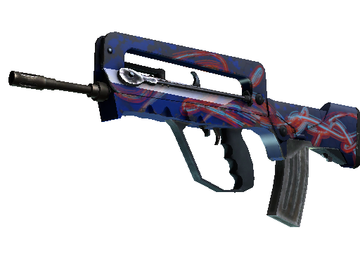 CS2 Skin FAMAS Afterimage