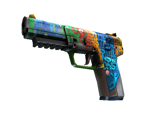 CS2 Skin Five-SeveN Fall Hazard