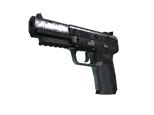 CS2 Skin Five-SeveN Silver Quartz