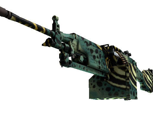 CS2 Skin M249 Emerald Poison Dart