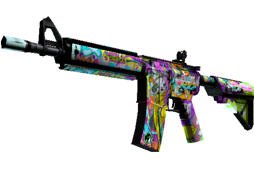 CS2 Skin M4A4 In Living Color