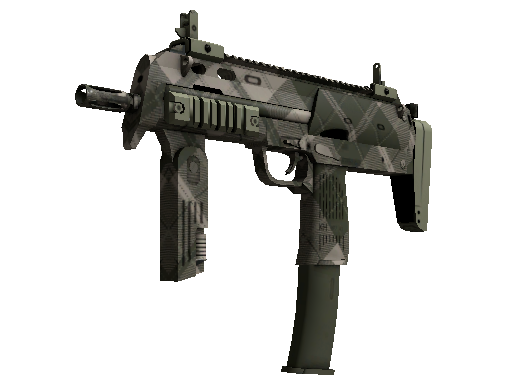 MP7 Olive Plaid