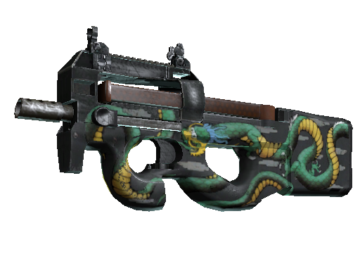 P90 Emerald Dragon