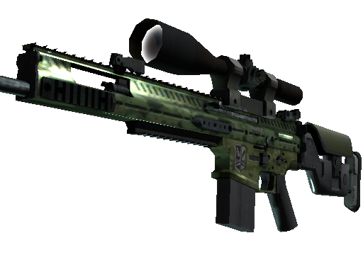 CS2 Skin SCAR-20 Green Marine