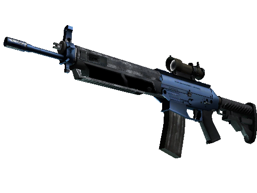 CS2 Skin SG 553 Anodized Navy