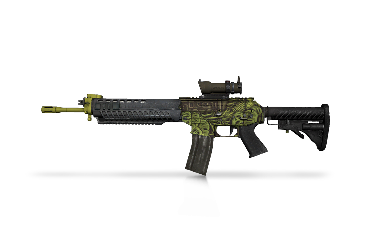 CS2 Skin SG 553 Lush Ruins