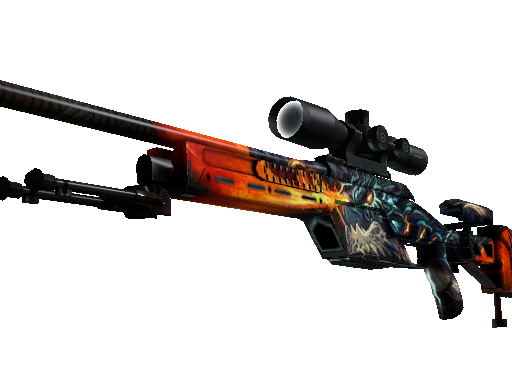 CS2 Skin SSG 08 Dragonfire