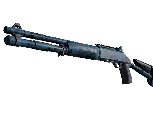 CS2 Skin XM1014 VariCamo Blue