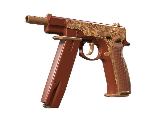 CZ75-Auto Honey Paisley