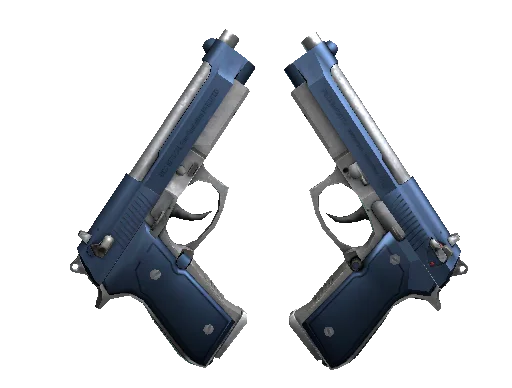 Dual Berettas Anodized Navy