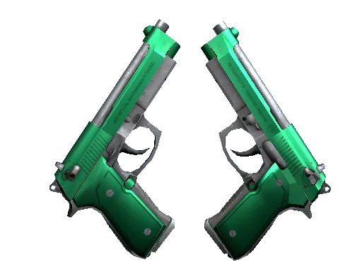 Dual Berettas Emerald