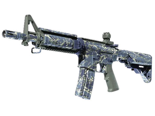 M4A4 Naval Shred Camo