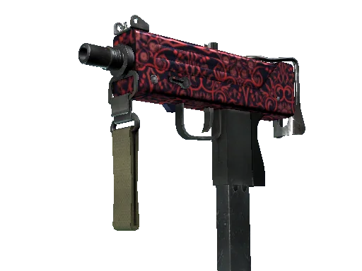 MAC-10 Red Filigree