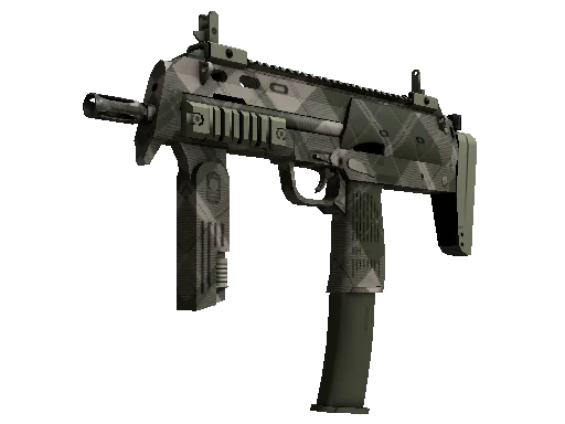 MP7 Olive Plaid
