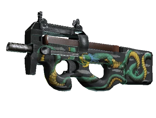 P90 Emerald Dragon