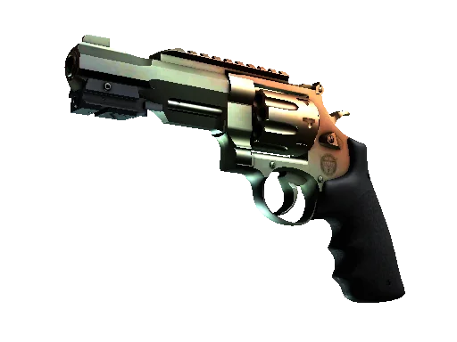 R8 Revolver Amber Fade