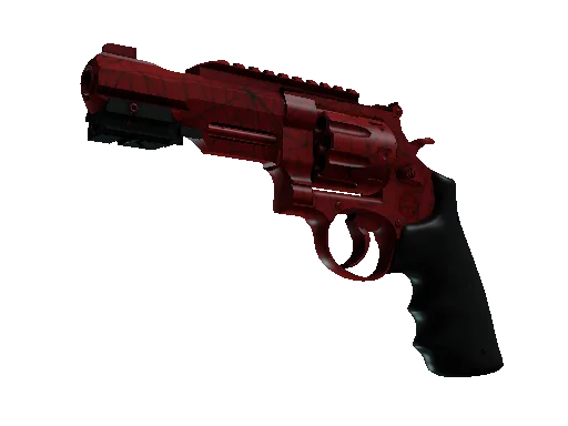 R8 Revolver Crimson Web