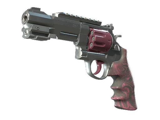 R8 Revolver Mauve Aside