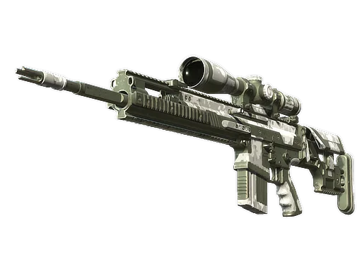 SCAR-20 Arctic Camo Panels