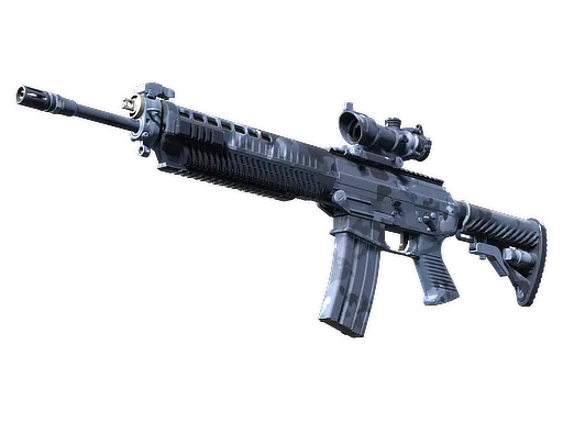SG 553 Night Camo