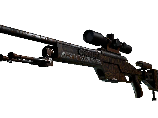SSG 08 Orange Filigree