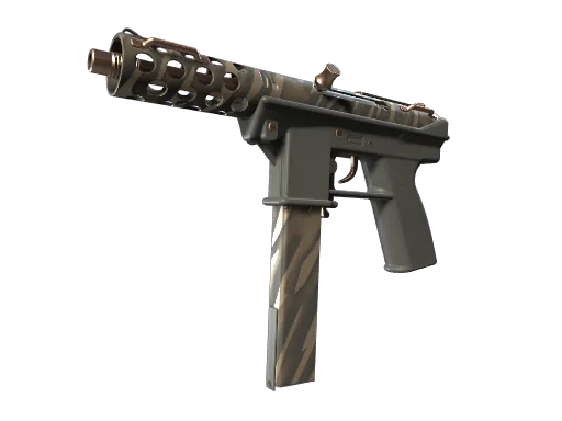 Tec-9 Tiger Stencil