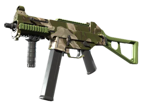 UMP-45 Green Swirl