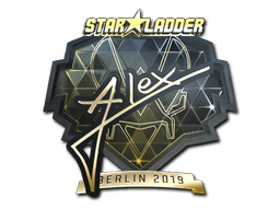 Sticker | ALEX (Gold) | Berlin 2019