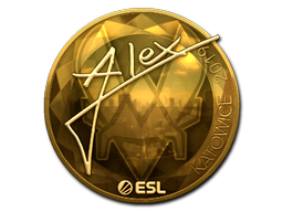 Sticker | ALEX (Gold) | Katowice 2019