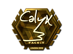 Sticker | Calyx (Gold) | London 2018