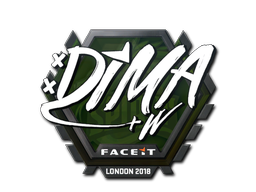Sticker | Dima | London 2018 - CSGO Database