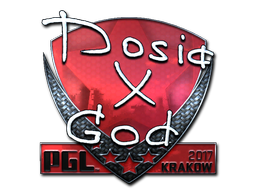 Sticker | Dosia (Foil) | Krakow 2017 - CSGO Database