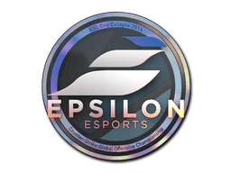 Sticker | Epsilon eSports (Holo) | Cologne 2014 - CSGO Database