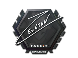 Sticker | Ex6TenZ | London 2018 - CSGO Database