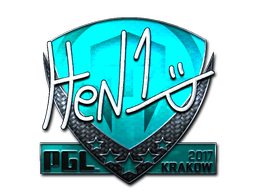 Sticker | HEN1 (Foil) | Krakow 2017