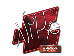 Sticker | NiKo | Atlanta 2017 - CSGO Database