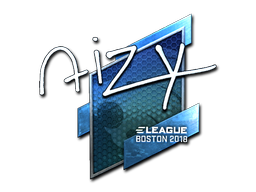Sticker | aizy (Foil) | Boston 2018
