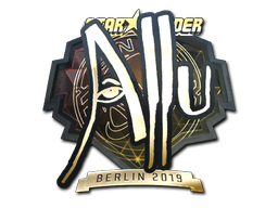 Sticker | allu (Gold) | Berlin 2019