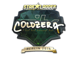Sticker | coldzera (Gold) | Berlin 2019