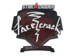 Sticker | facecrack | Berlin 2019