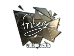 Sticker | friberg (Foil) | Cologne 2016 - CSGO Database