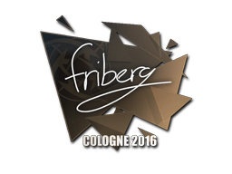 Sticker | friberg | Cologne 2016 - CSGO Database