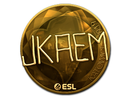 Sticker | jkaem (Gold) | Katowice 2019