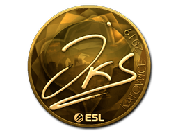 Sticker | jks (Gold) | Katowice 2019 - CSGO Database