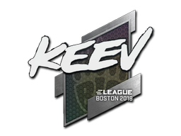 Sticker | keev | Boston 2018 - CSGO Database