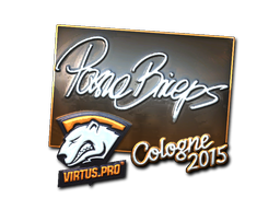 Sticker | pashaBiceps (Foil) | Cologne 2015 - CSGO Database