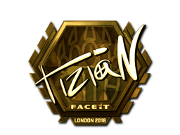 Sticker | tiziaN (Gold) | London 2018